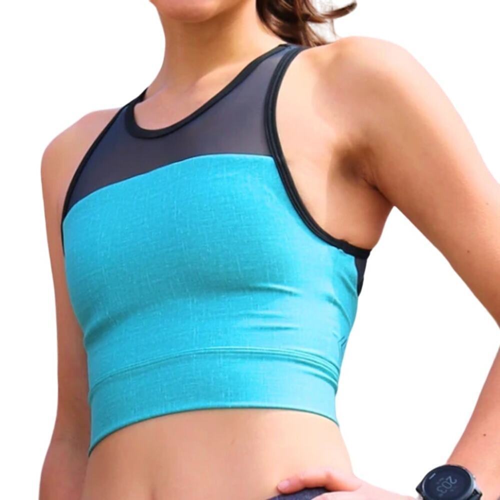 Scout Designs Crop Sports Bra in Mint, Size M​​​